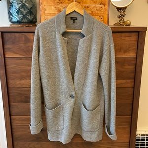 Talbots Oversized Knit Blazer